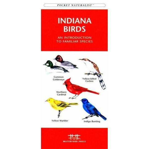 Waterford Press Waterford Press WFP1583551455 Indiana Birds Book: An Introduction to Familiar Species (State Nature Guides) WFP1583551455